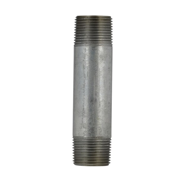 STZ Industries 4 in. MIP each X 4 in. D MIP Galvanized Steel 6 in. L Nipple
